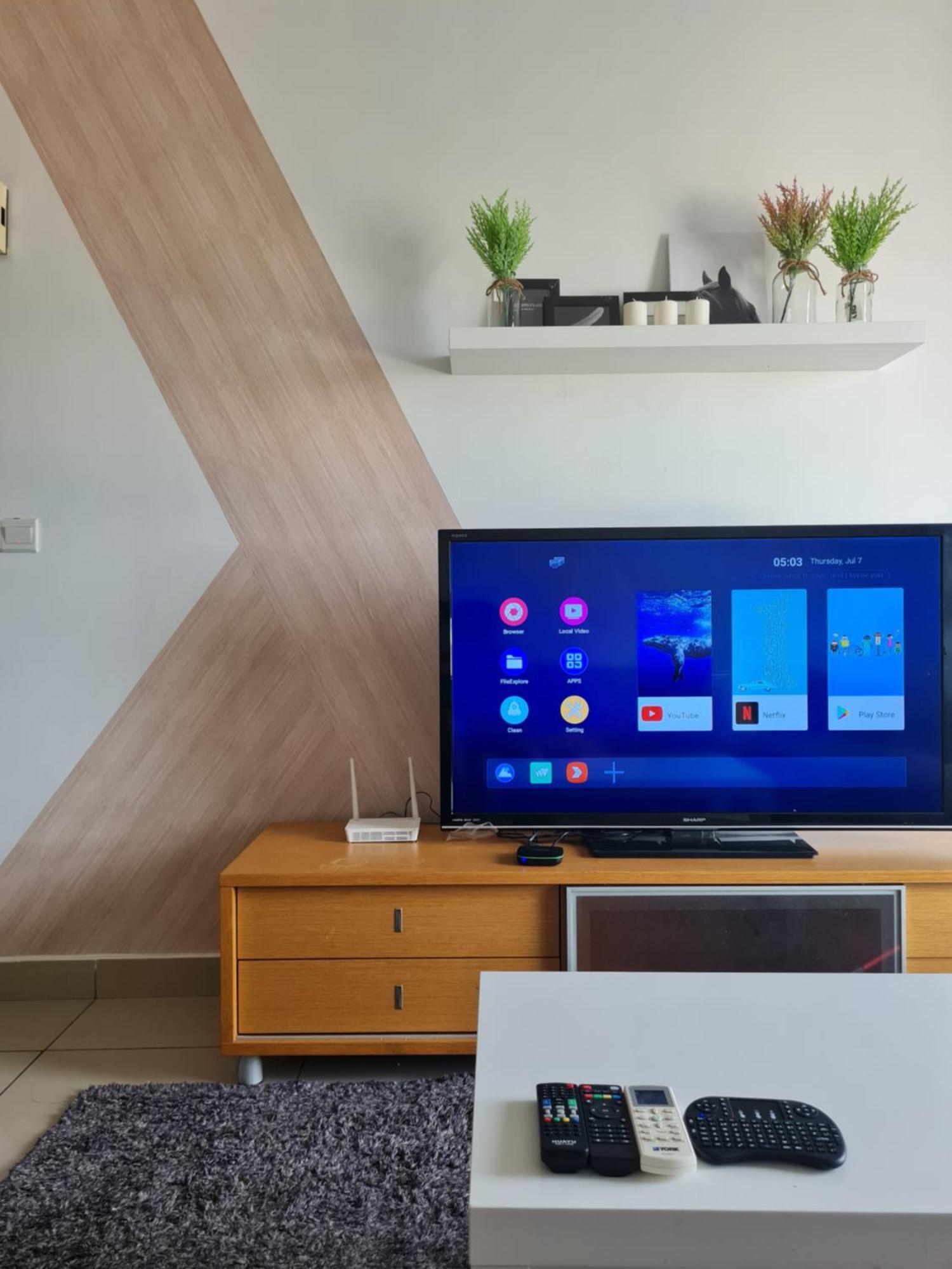 Solstice Service Apartment Cyberjaya Wifi Netflix Klia Værelse billede