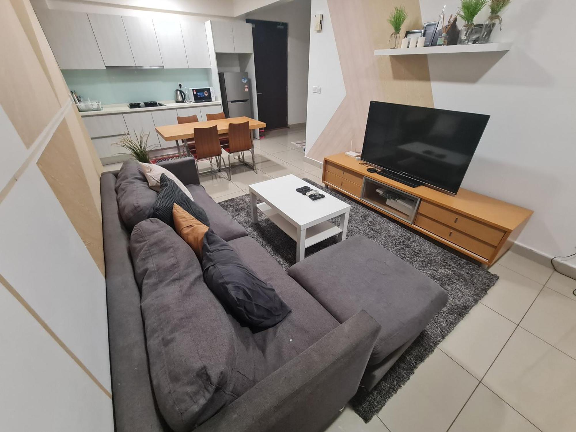 Solstice Service Apartment Cyberjaya Wifi Netflix Klia Værelse billede